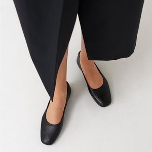 Vagabond Jolin Flat Ballerina - black leather, new with box